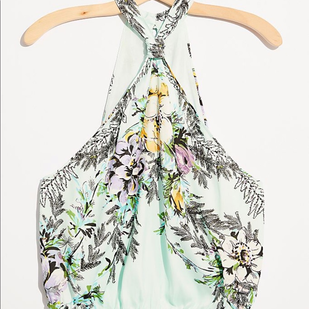 Free People Higher Love Halter Top